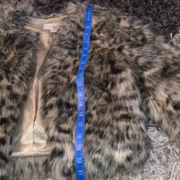 Michael Kors Faux Fur Shortie Jacket XS Great Cond - Picture 4 of 6